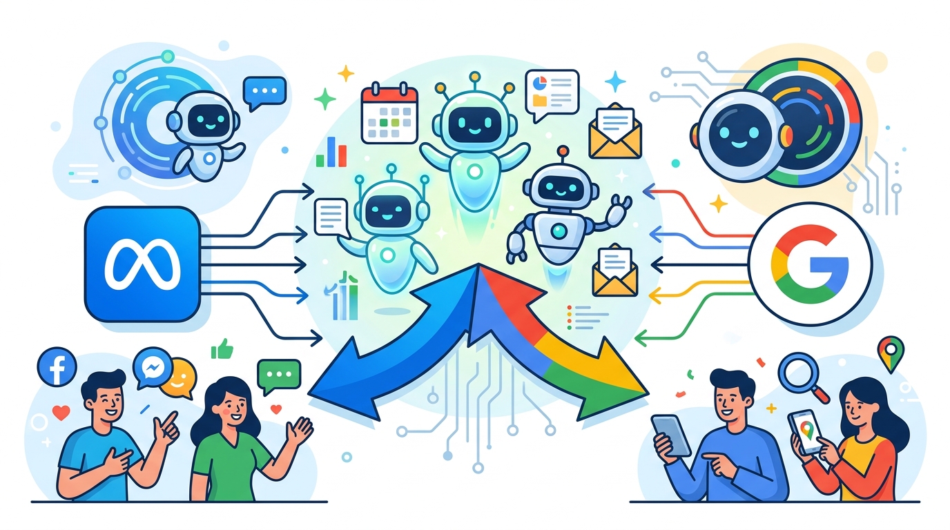 Meta 和 Google 也要搶 AI Agent