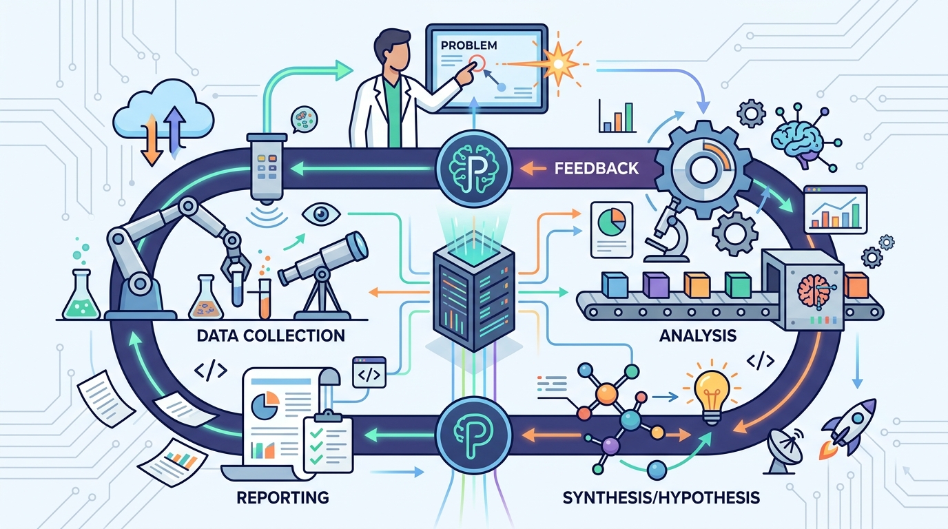PARNESS automates scientific research workflows