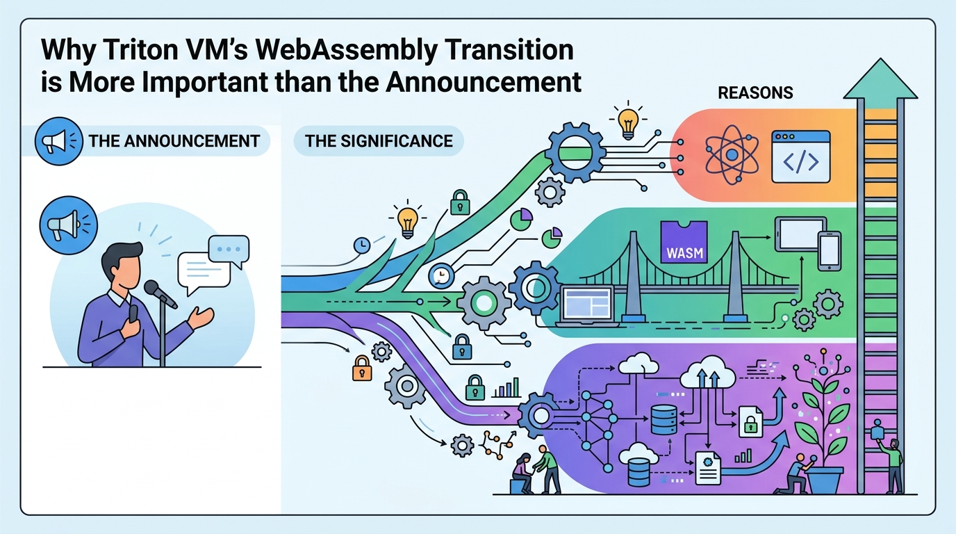 為什麼 Triton VM 的 WebAssembly 轉向比公告更重要