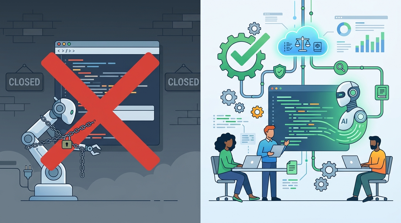 Why AI coding assistants need tighter governance, not blanket bans