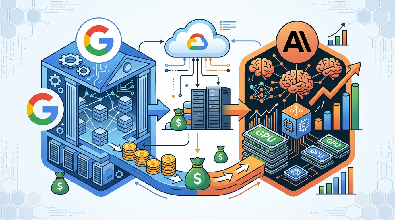 為什麼 Anthropic 的 2000 億美元 Google Cloud 承…