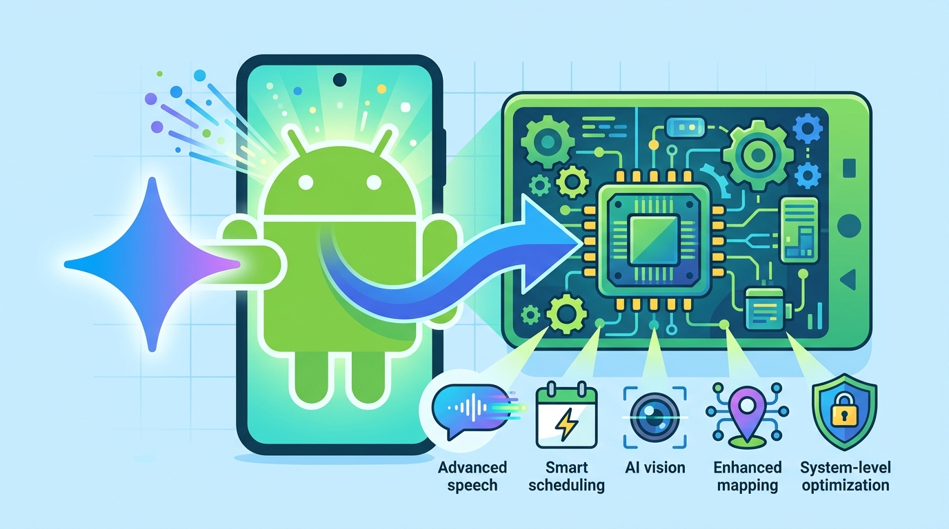 Google把Gemini推到Android核心