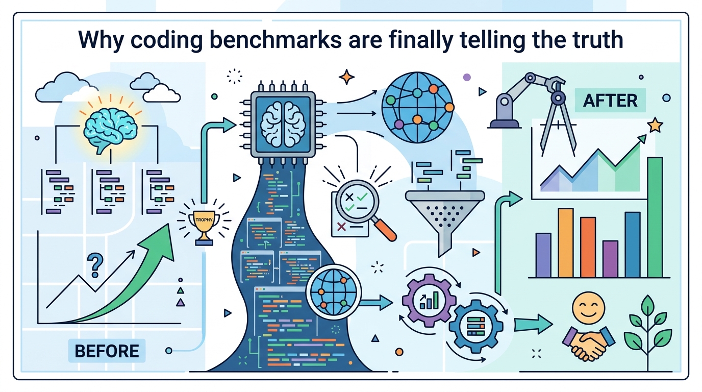 Why coding benchmarks are finally telling the truth