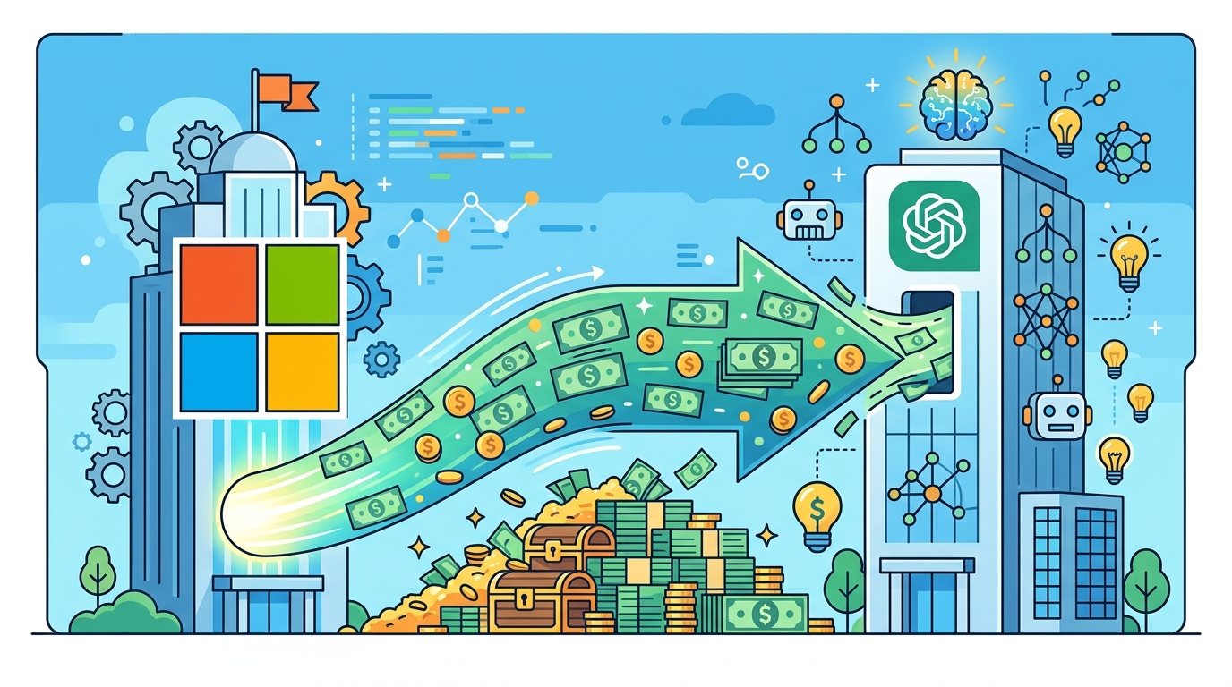 微軟對 OpenAI 花超過 1000 億美元