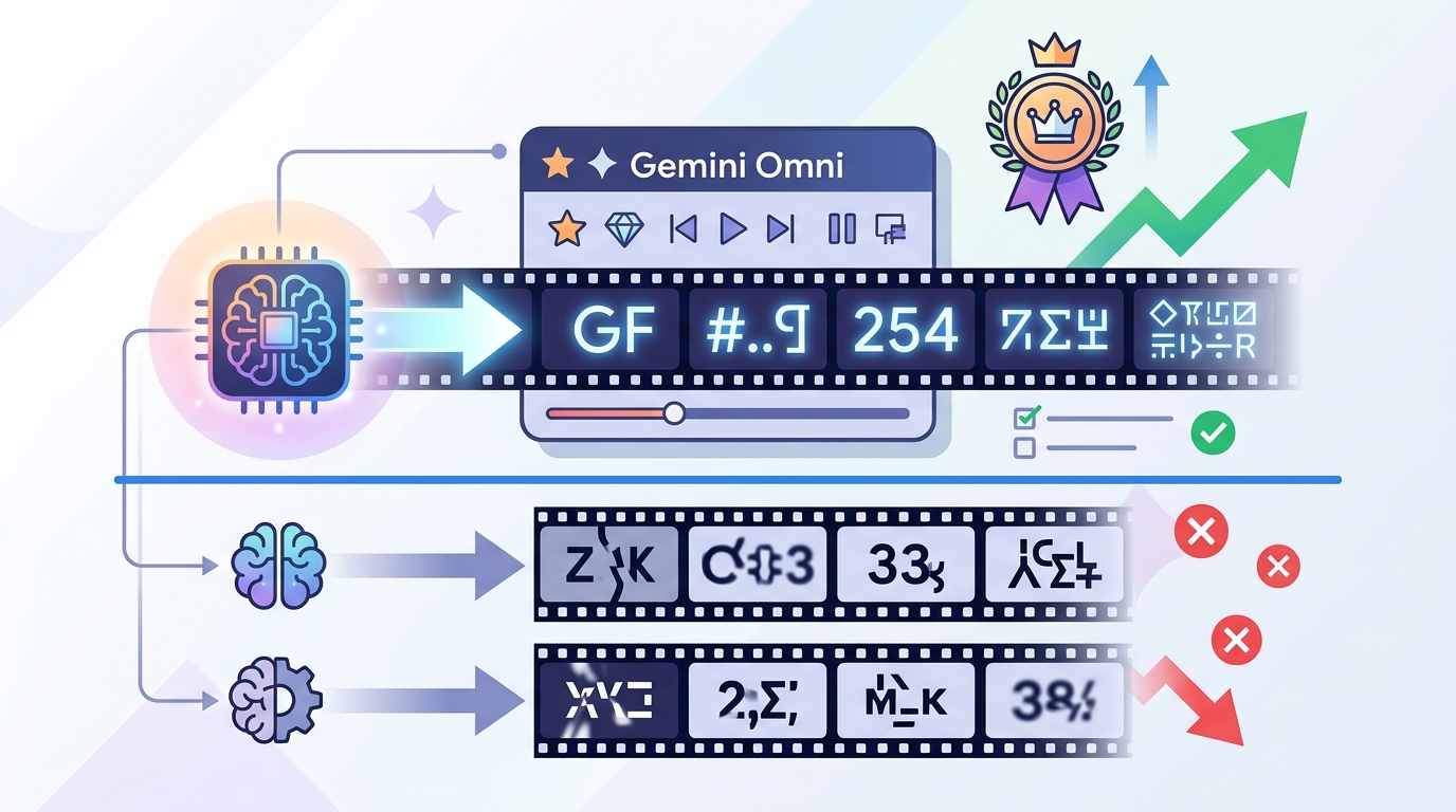 Gemini Omni Video Review: Text Rendering Beats Rivals