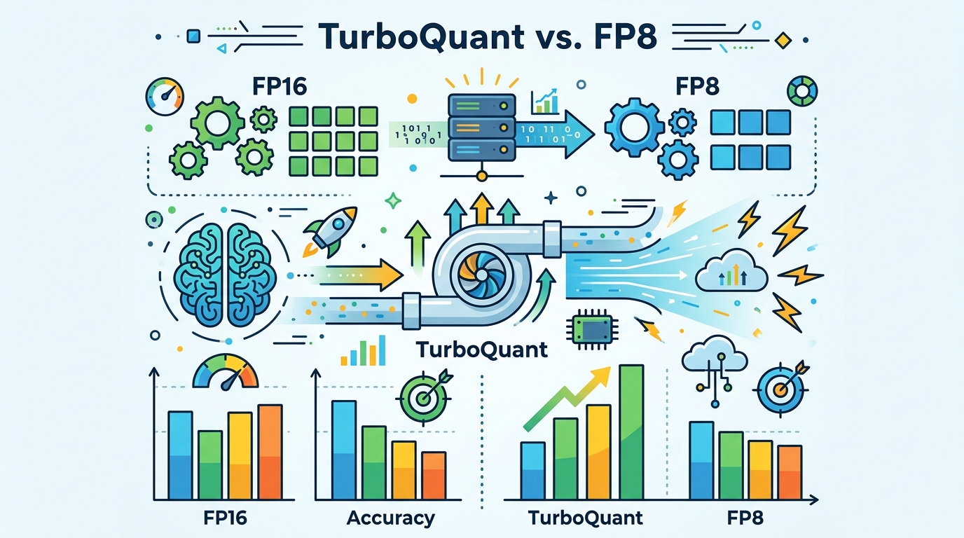 TurboQuant 與 FP8 實測結果