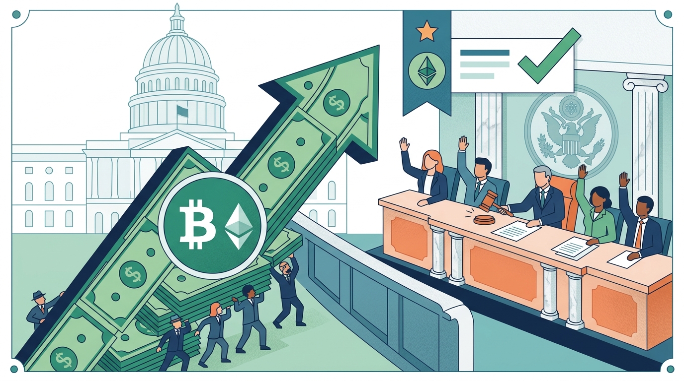 Senate committee advances crypto bill after $119M push