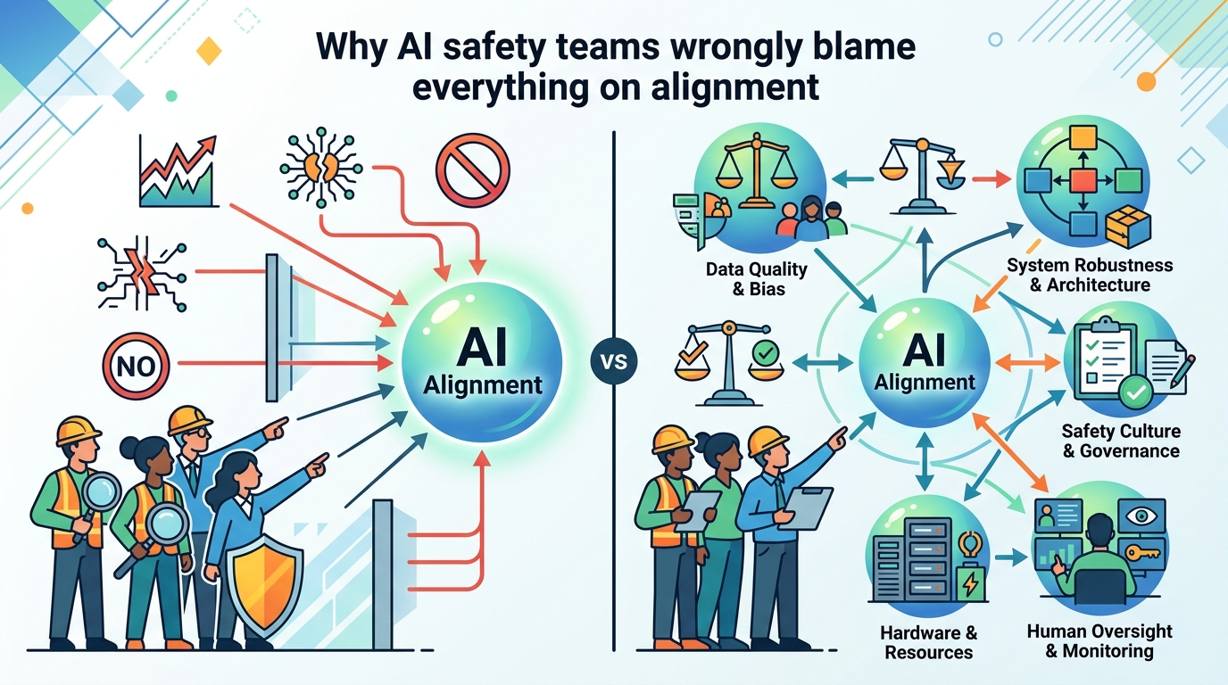 為什麼 AI 安全團隊錯把問題全怪在對齊