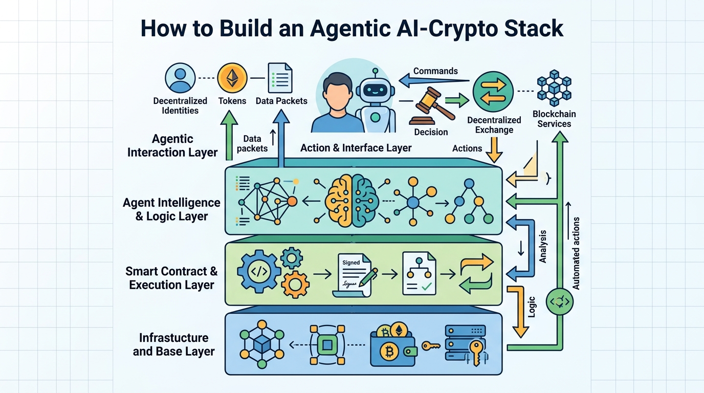 How to Build an Agentic AI-Crypto Stack