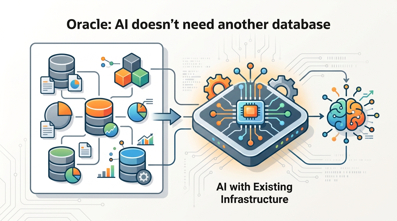 Oracle: AI doesn’t need another database