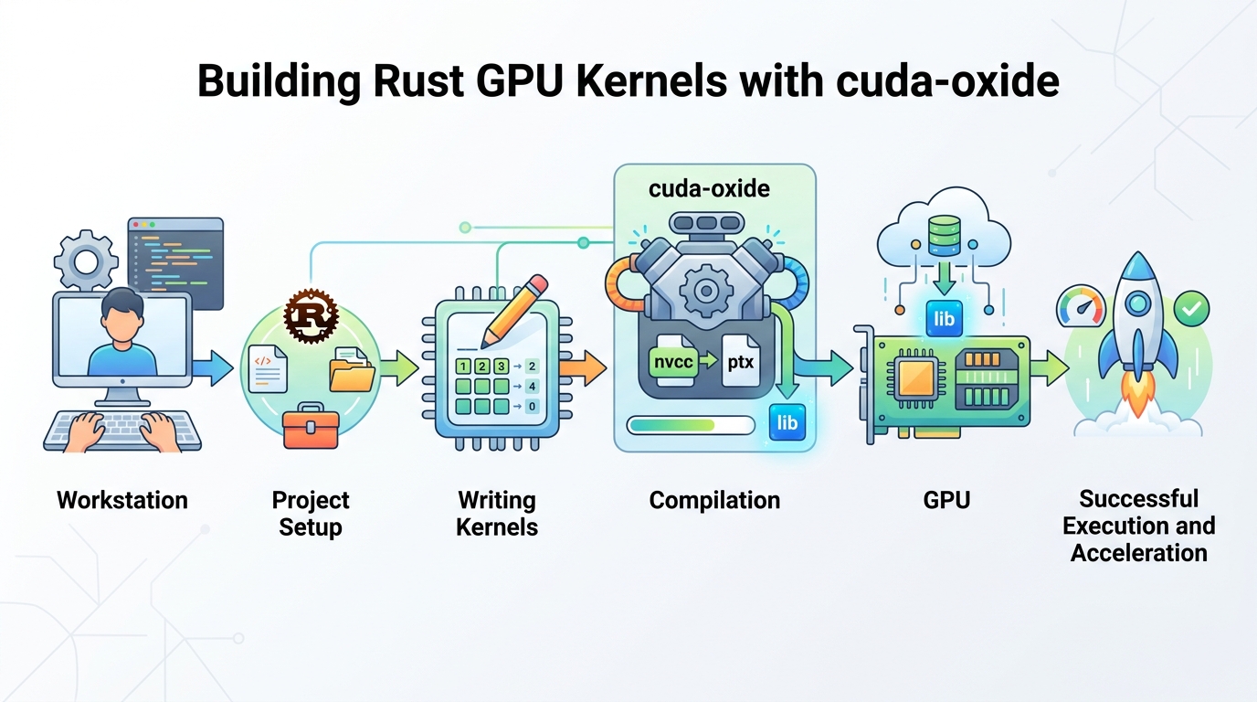 如何用 cuda-oxide 建立 Rust GPU 核心