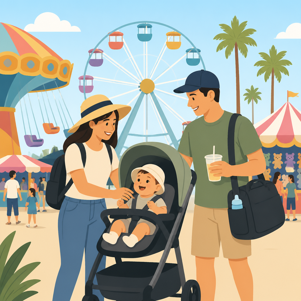 How to Take Babies to the LA County Fair