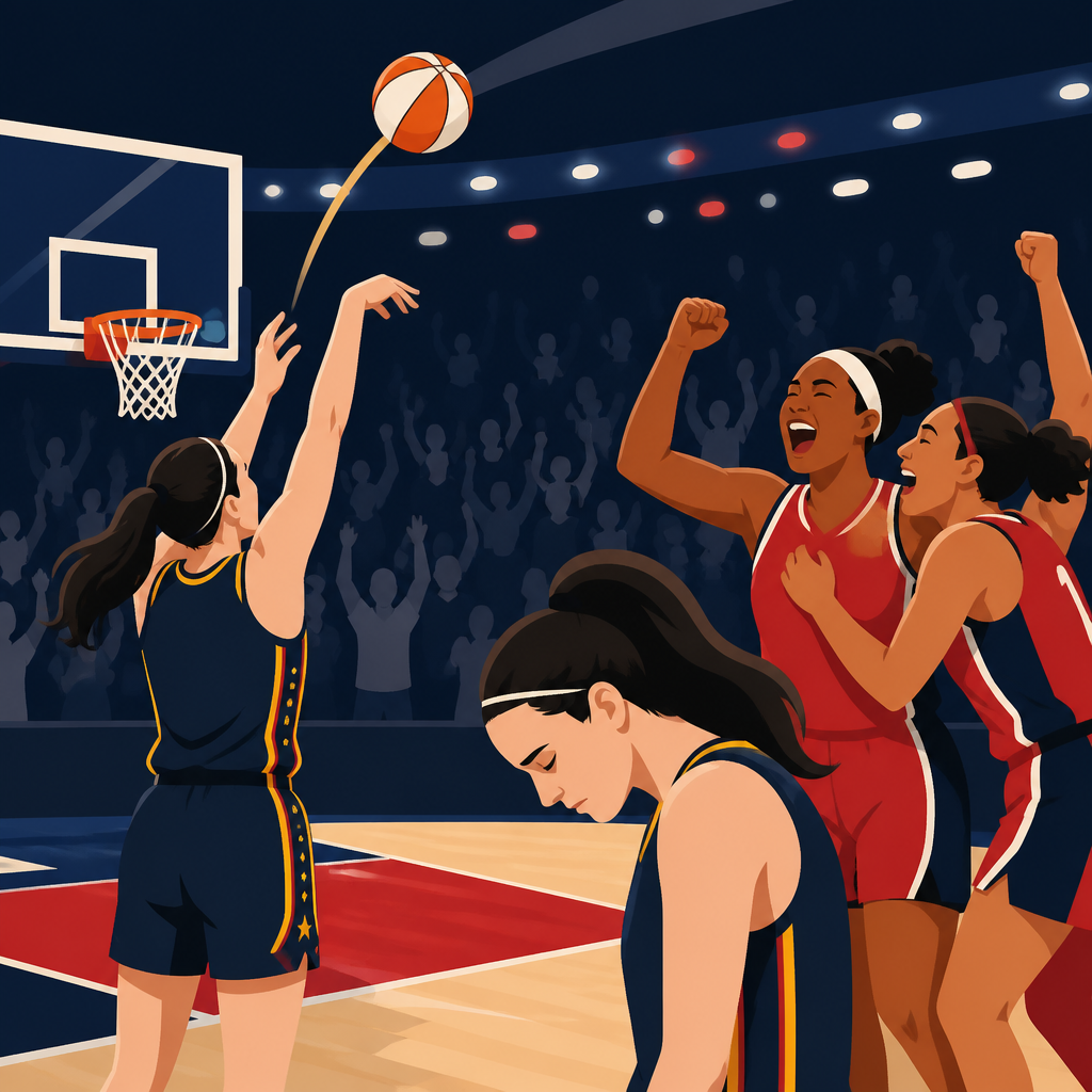 Clark’s late 3 forces OT, but Fever fall to Mystics