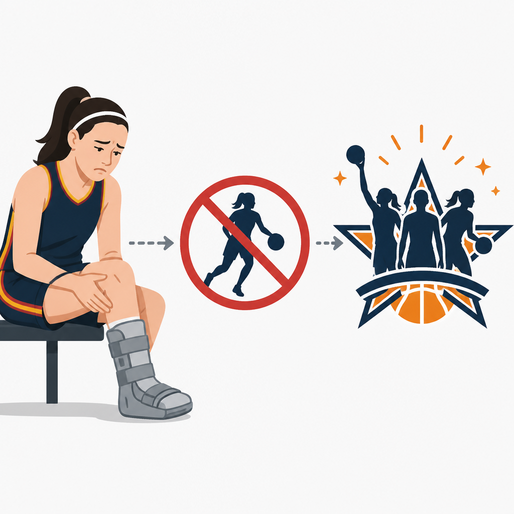 Caitlin Clark misses WNBA All-Star Game with injury