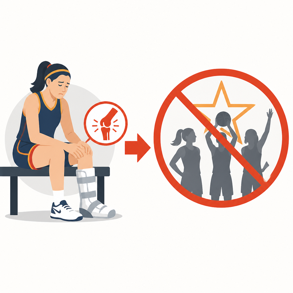 Clark 因傷缺席 WNBA 全明星賽