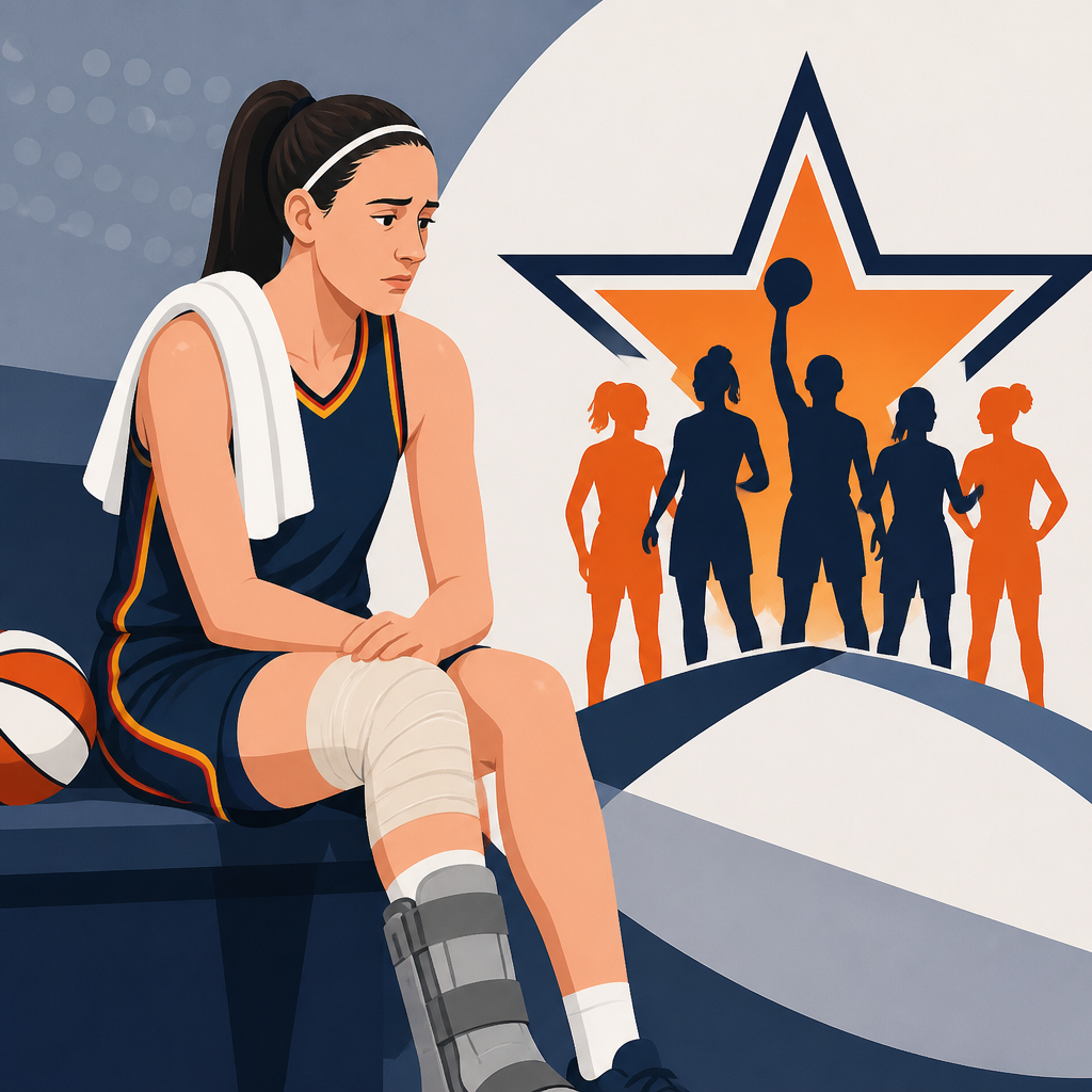 Clark 因傷缺席 WNBA 全明星賽