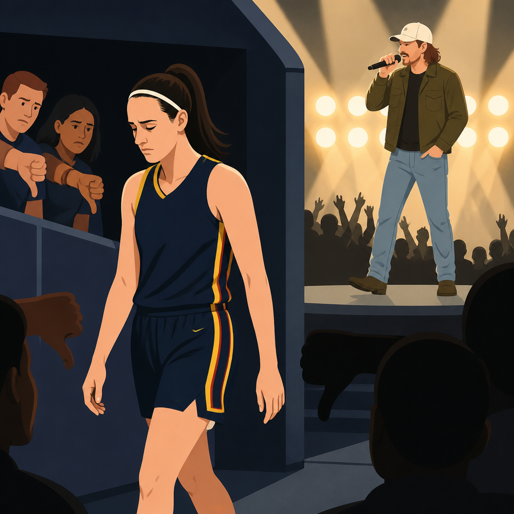 Why Caitlin Clark’s Morgan Wallen walkout was a bad look