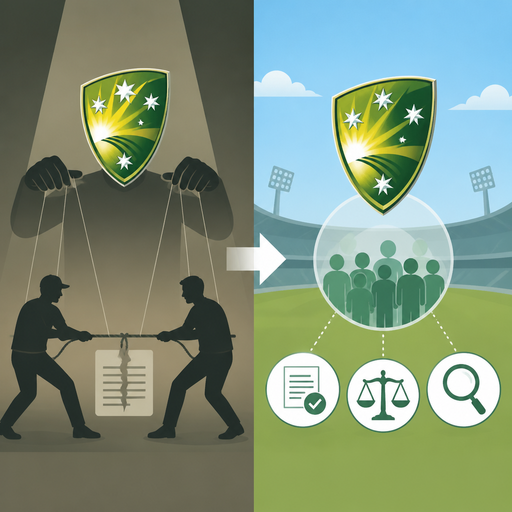 為什麼 Cricket Australia 不能再假裝合約拉扯很正常