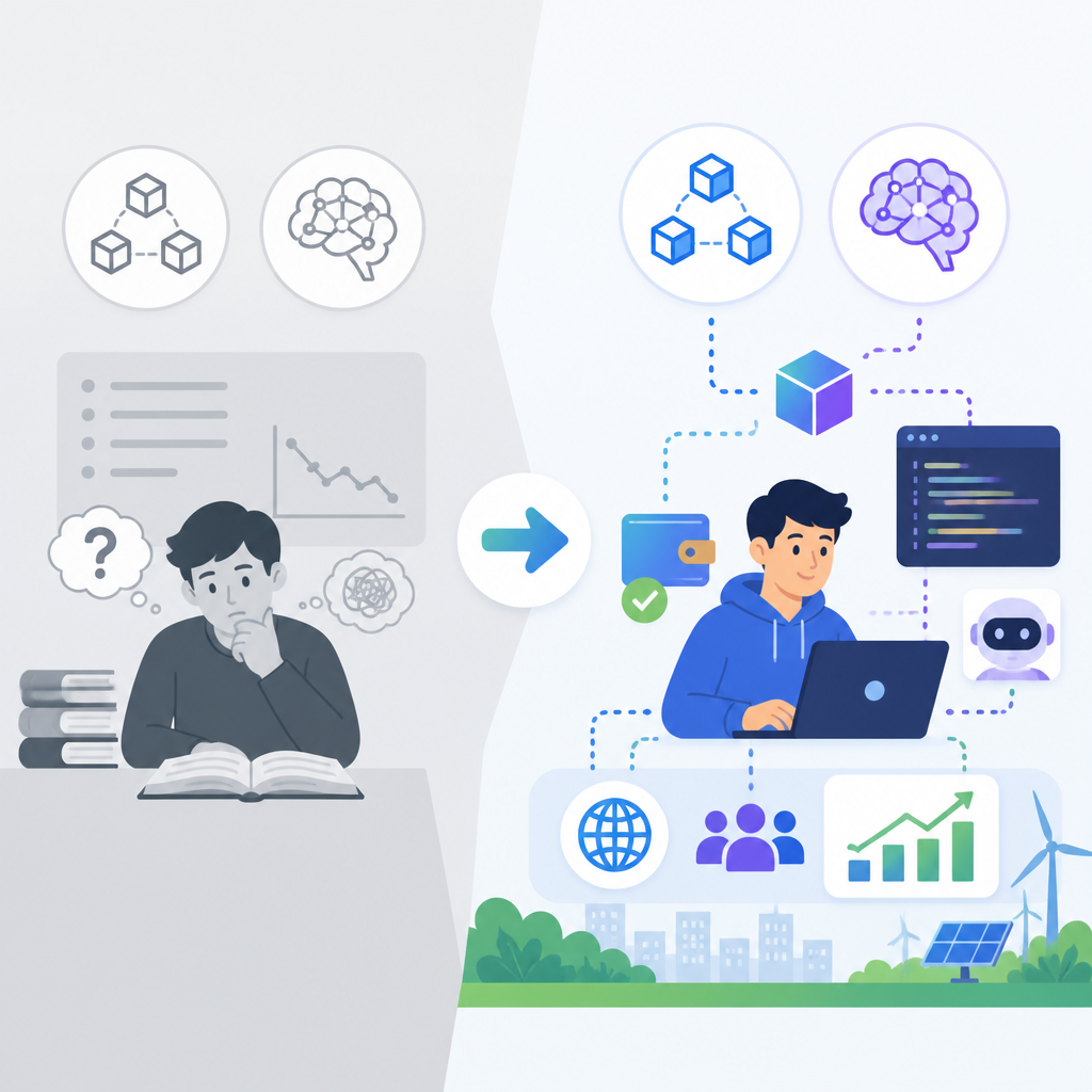 為什麼 Web3 與 AI 學習必須走向實作，而不是停在理論