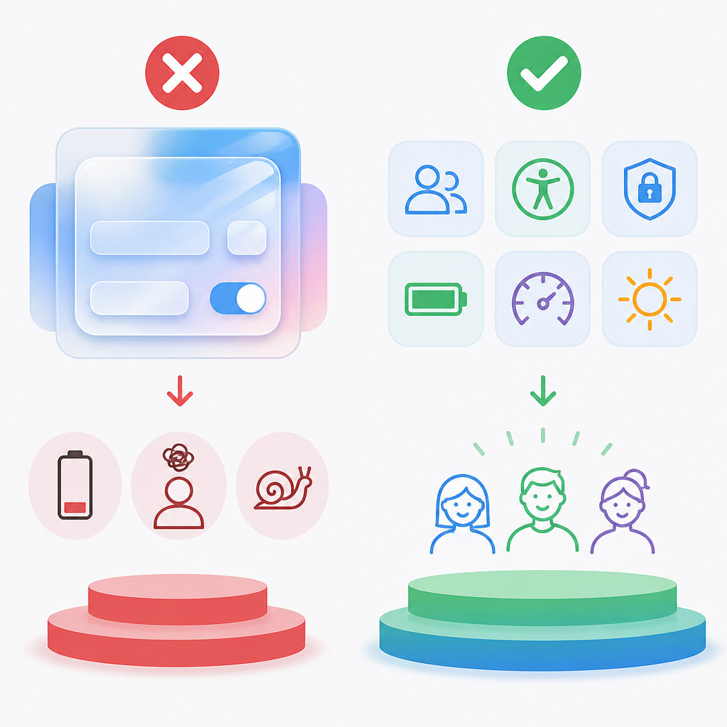 為什麼 Apple 的 Liquid Glass 重設計是錯的優先順序