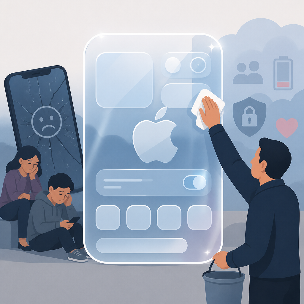 Why Apple’s Liquid Glass redesign is the wrong priority