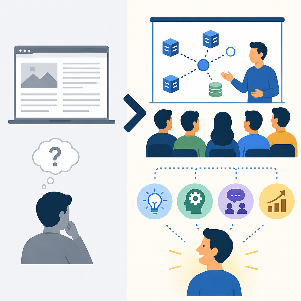 Why Distributed Systems Talks Beat Blog Posts for Real Learning
