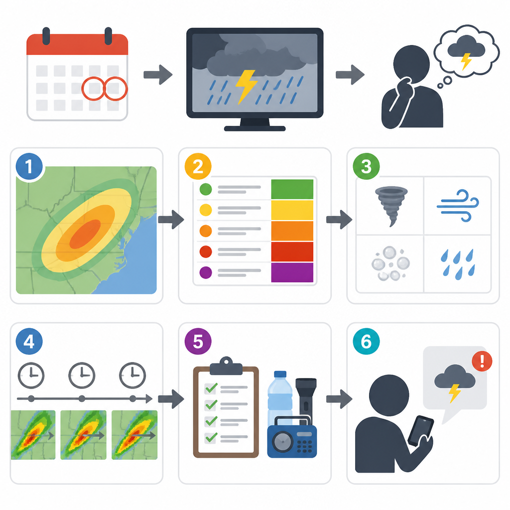 How to read a weekend severe weather forecast