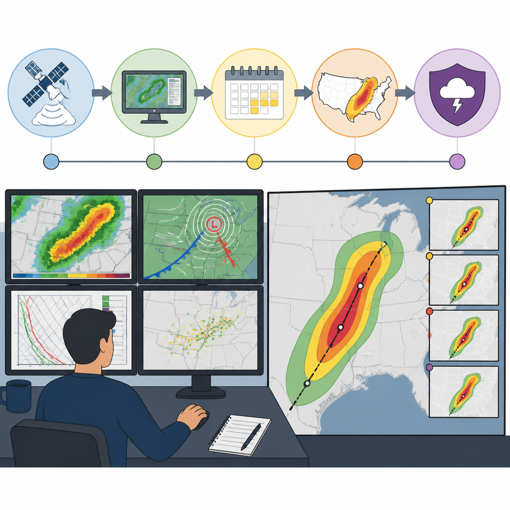 How to Track a Multi-Day Severe Weather Outbreak