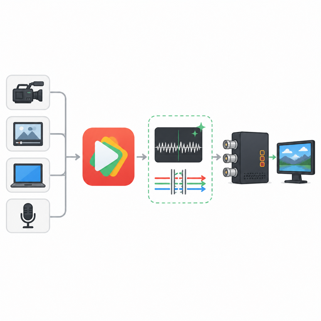 mimoLive 6.17b2 修正 Blackmagic SDI 梳理