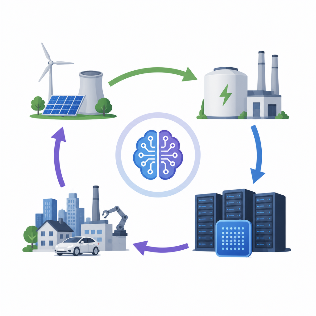 Chris Wright's AI energy loop, decoded