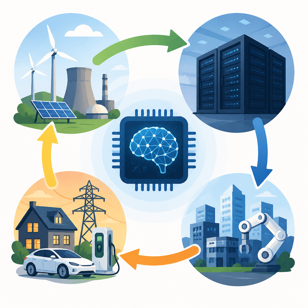 Chris Wright's AI energy loop, decoded