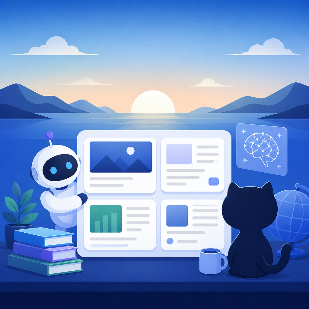 Horizon：GitHub AI 新聞簡報庫