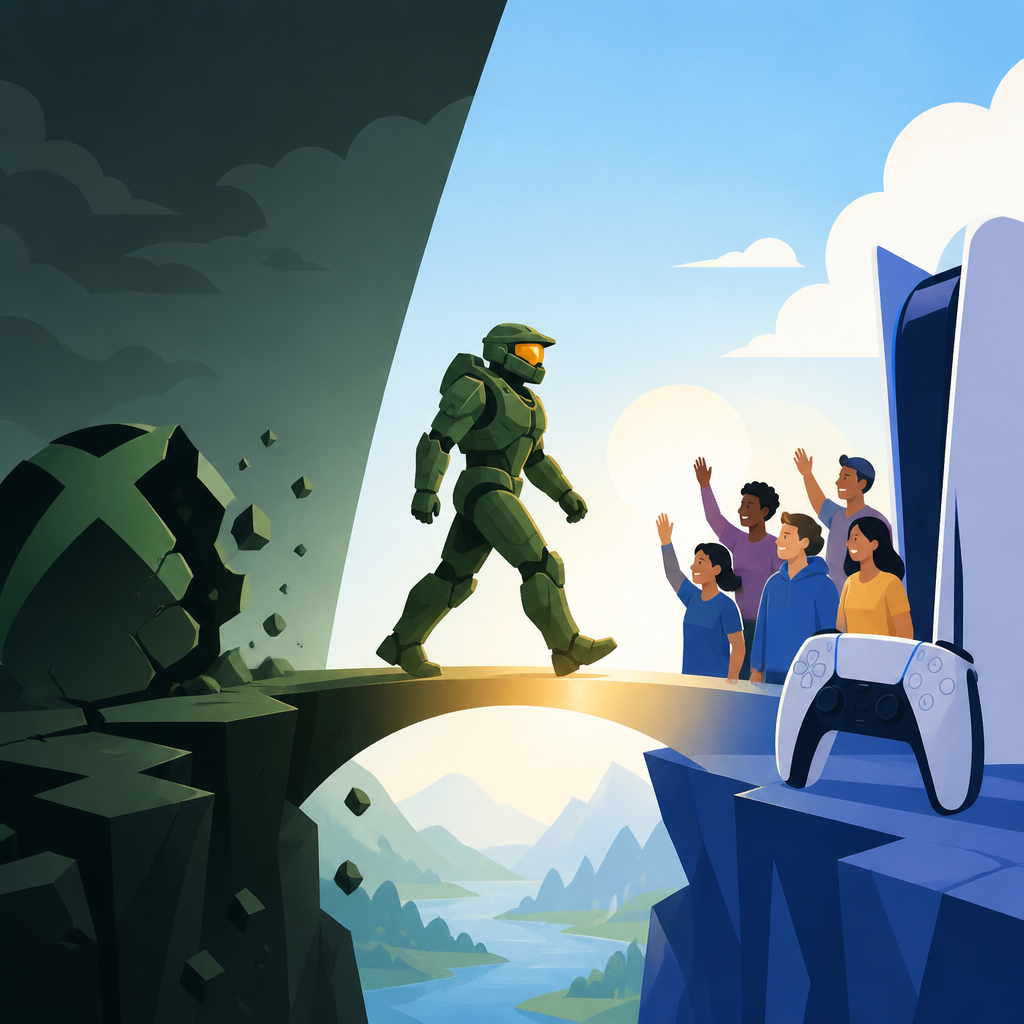 為什麼《Halo》登上 PS5 是對的，哪怕它會傷到 Xbox