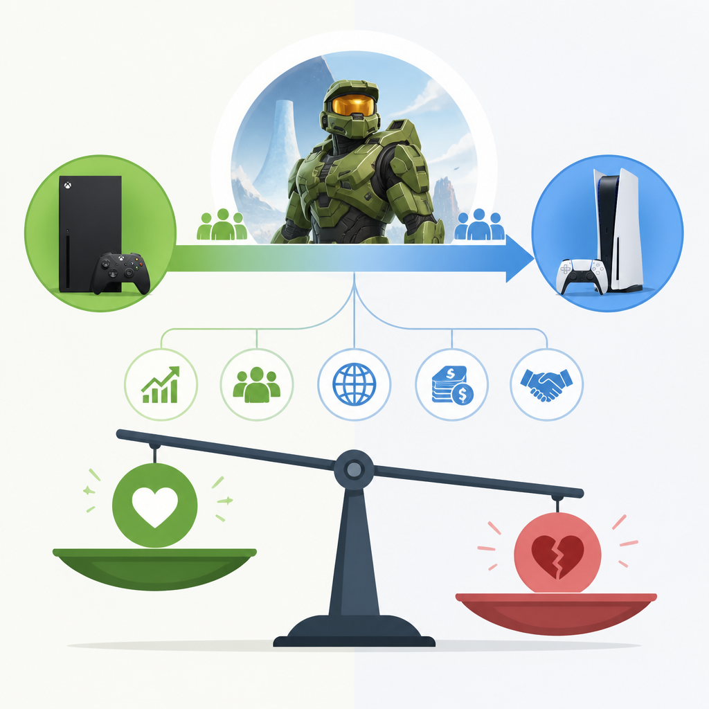 為什麼《Halo》登上 PS5 是對的，哪怕它會傷到 Xbox