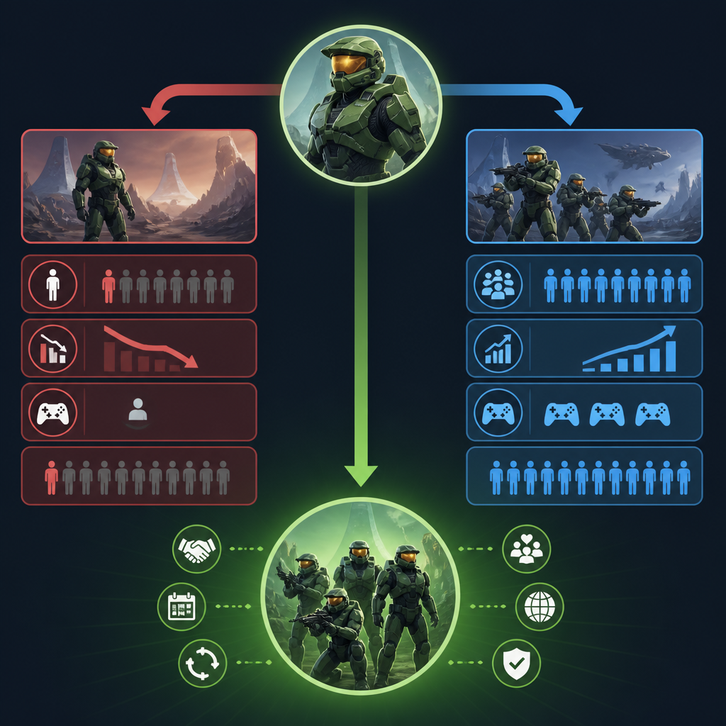 為什麼《Halo: Campaign Evolved》應該全押合作模式
