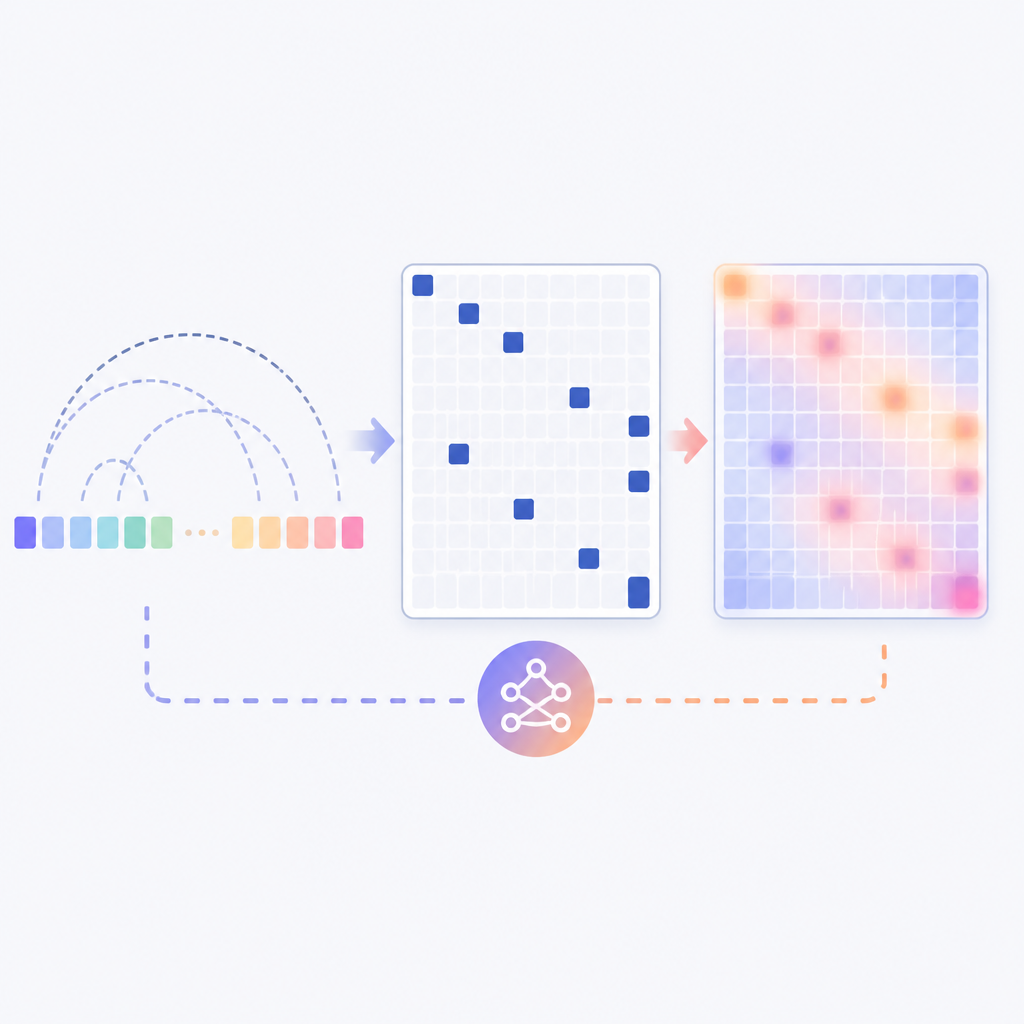 DashAttention makes sparse long-context attention differentiable