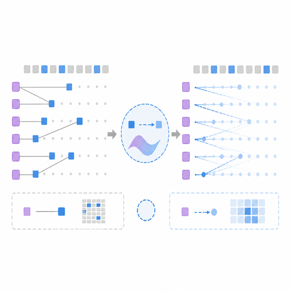 DashAttention makes sparse long-context attention differentiable