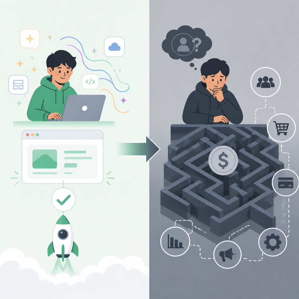 Vibe coding 讓上線變簡單、變現變難
