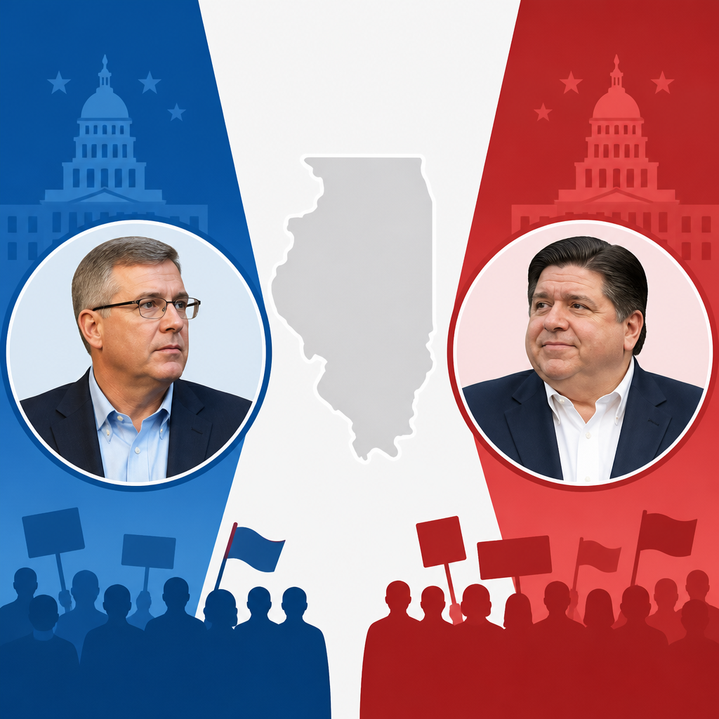 Darren Bailey vs JB Pritzker：伊利諾州州長選戰