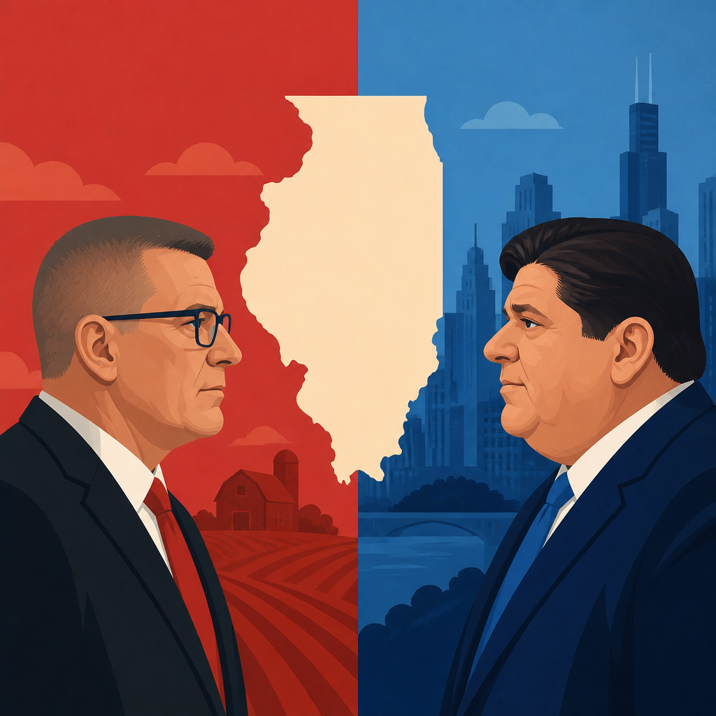 Darren Bailey vs JB Pritzker: Illinois governor race