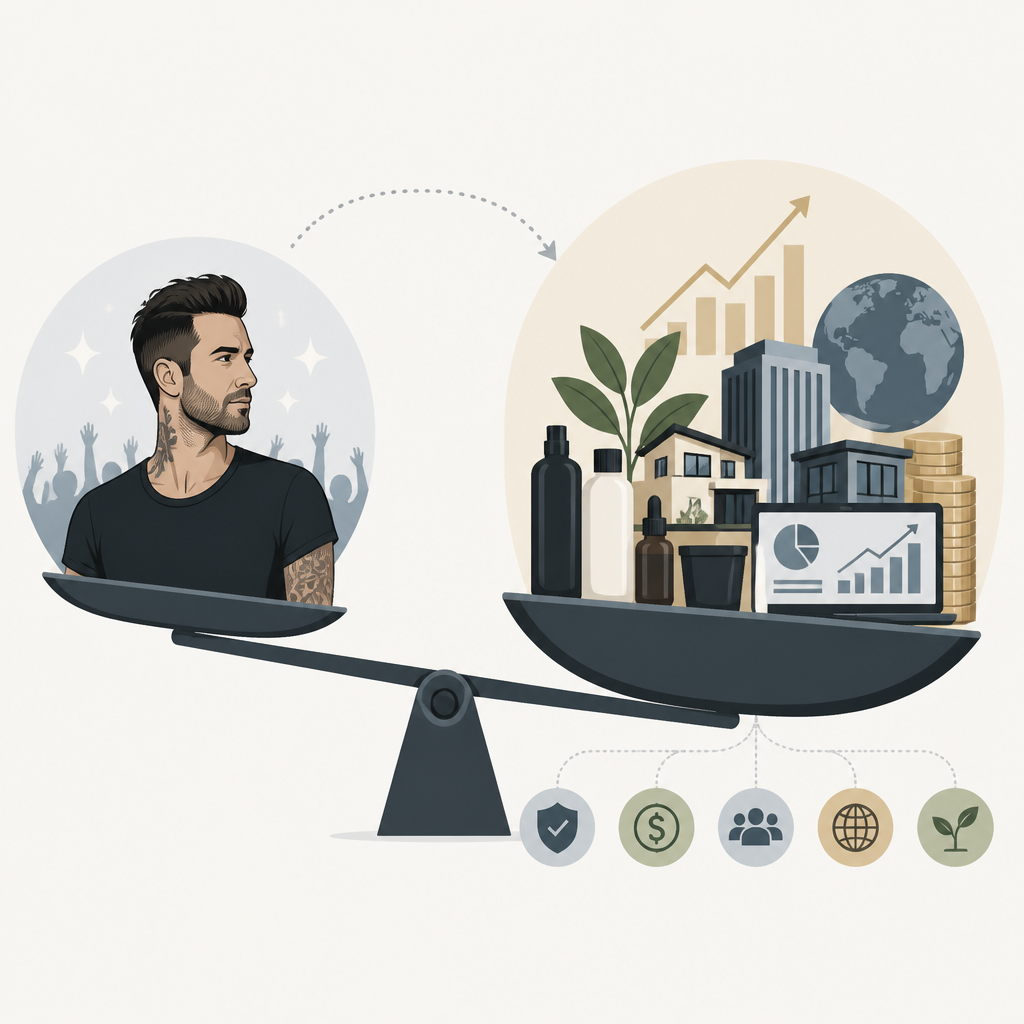 為什麼 Adam Levine 的商業帝國比他的名氣更重要