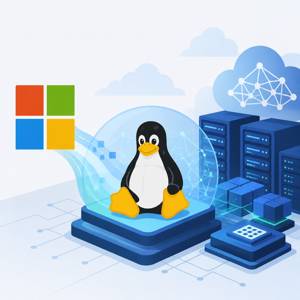 微軟把 Linux 變成 AI 基礎設施