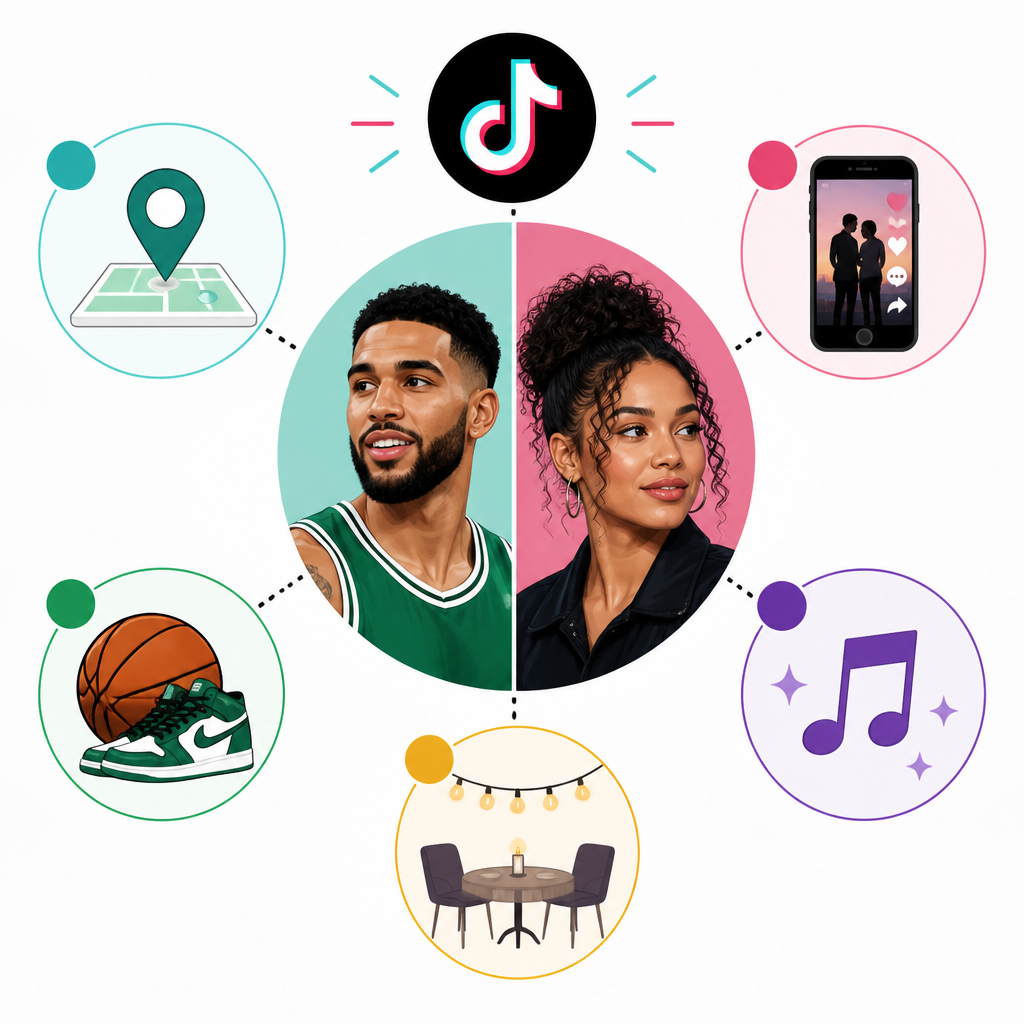 5 TikTok clues about Jayson Tatum and Ella Mai