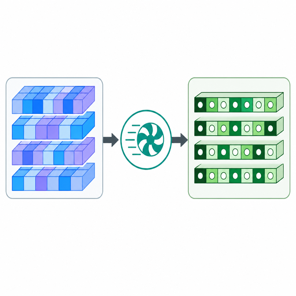 TurboQuant turns vLLM KV cache into 3-bit storage