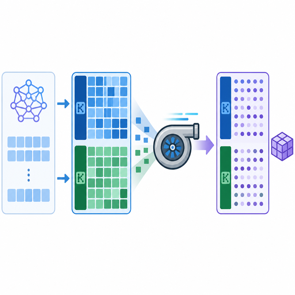 TurboQuant 把 vLLM KV 快取壓成 3 位元