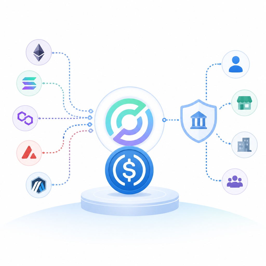 Circle 推出跨鏈 USDC 與代管支付