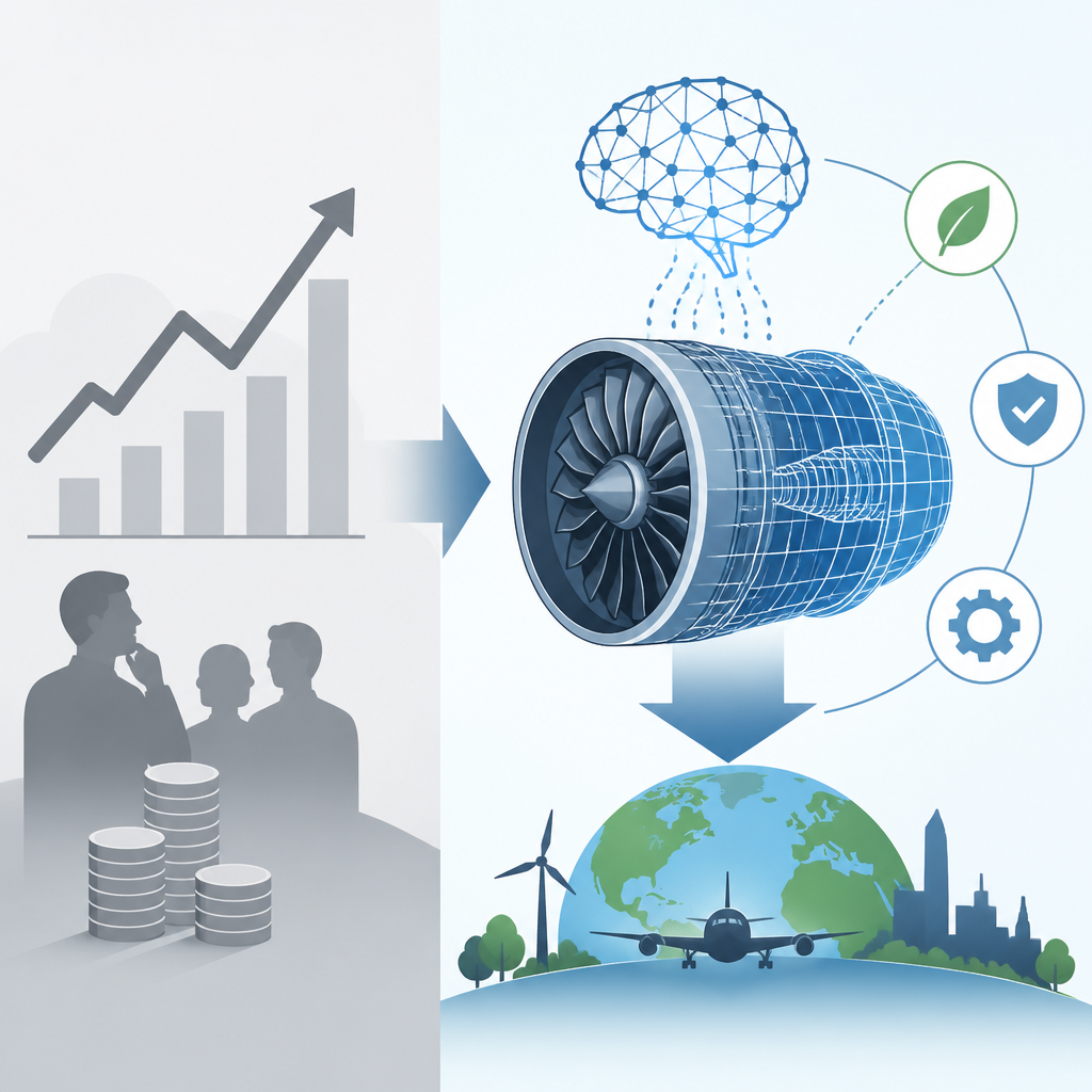 為什麼 GE Aerospace 的 AI 引擎設計突破，比股價上漲更重要
