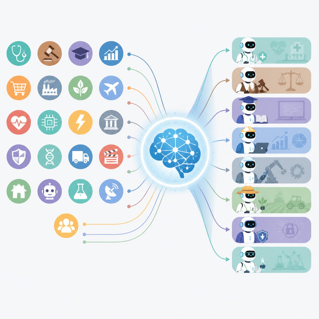 21 domain LLMs turn generic AI into specialists