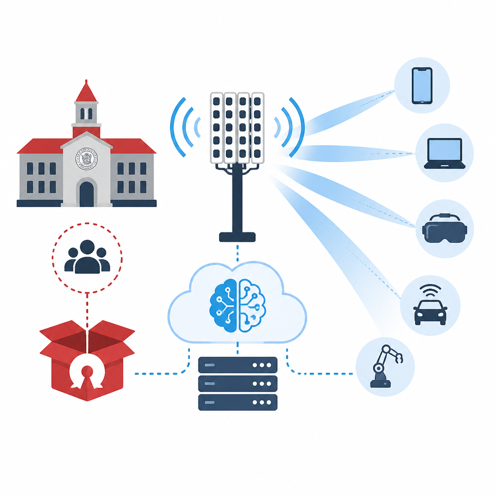 Northeastern shows first open-source mMIMO AI-RAN
