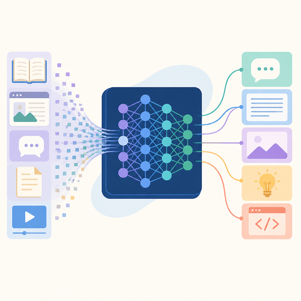 What large language models are, and how they work